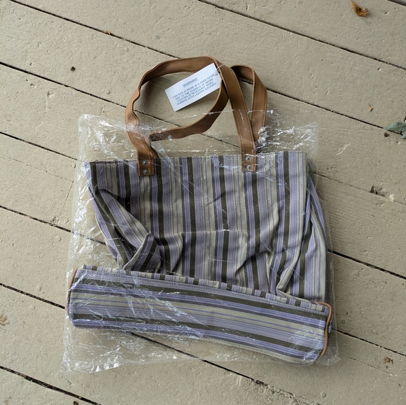 NWT TOGO striped denim bag - Picture 7 of 7